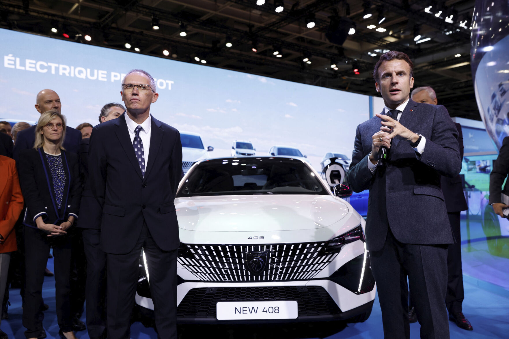 Europe Automakers Paris Show